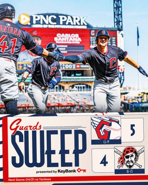 Image post by @CleGuardians on Twitter