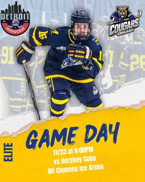 Image post by @chicagocougarshockey on Instagram
