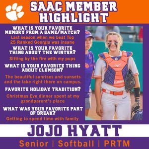 Image post by @clemsonsadev on Instagram