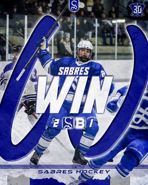 Image post by @SabreBoysHockey on Facebook
