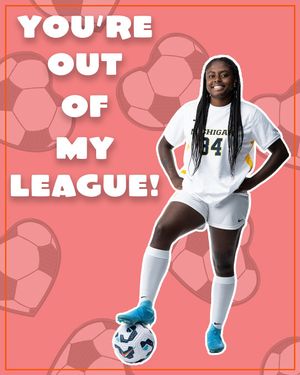 Image post by @umichwsoccer on Instagram