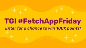 Image post by @FetchRewards on Twitter