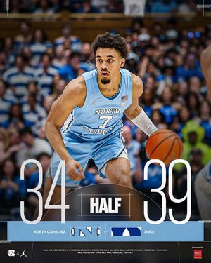 Image post by @UNCBasketball on Facebook