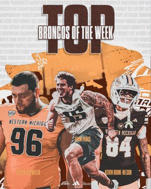 Image post by @WMU_Football on Twitter