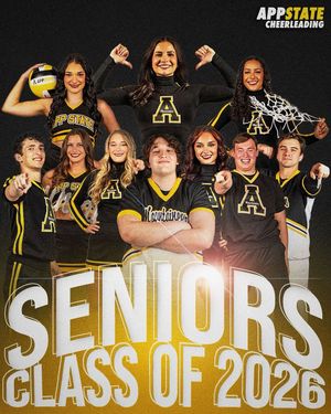 Image post by @appstatecheerleading on Instagram