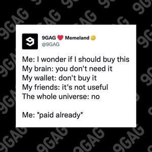 Image post by @9gag on Instagram