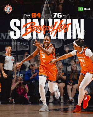 Image post by @ConnecticutSun on Twitter