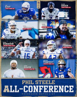 Image post by @tulsa_football on Instagram