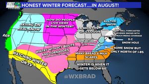 Image post by @wxbrad on Twitter/X