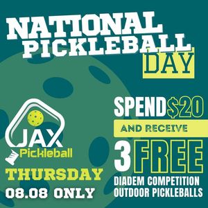 Image post by @JaxPickleBallStore on Facebook