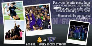 Image post by @UW_WSoccer on Twitter