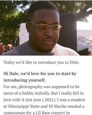 Image post by @daleshotit on Instagram