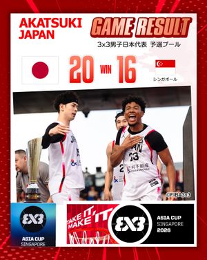 Image post by @japan_basketball on Instagram