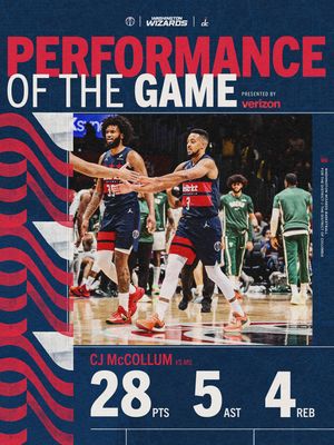 Image post by @washwizards on Instagram