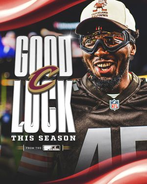 Image post by @Browns on Twitter/X
