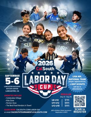 Image post by @calsouthsoccer on Instagram