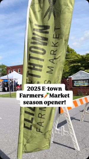 Video post by @Elizabethtown Farmer's Market on Facebook