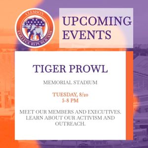 Image post by @clemsoncollegerep on Instagram