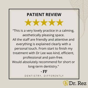 Image post by @drrezdental on Facebook
