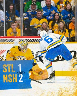 Image post by @StLouisBlues on Twitter/X