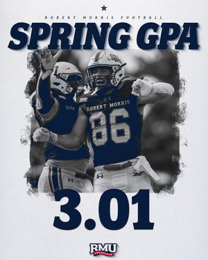 Image post by @rmu_football on Instagram
