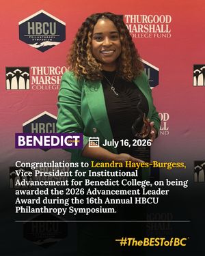Image post by @benedict_college on Instagram