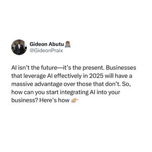 Image post by @gideonpraix on Instagram