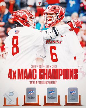 Image post by @marist_menslacrosse on Instagram