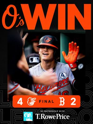 Image post by @Orioles on Twitter