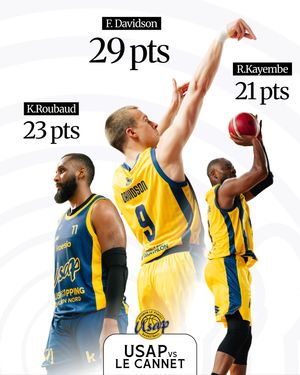 Image post by @usavignonpontetbasket on Instagram