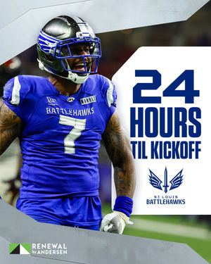 Image post by @uflbattlehawks on Instagram