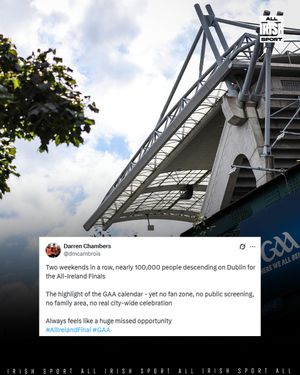 Image post by @allirishsport on Instagram