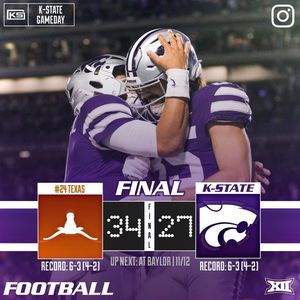 Image post by @kstategameday on Instagram