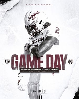 Image post by @aggiefootball on Instagram