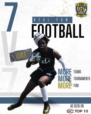 Image post by @iowa7v7football on Twitter