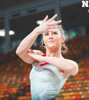 Image post by @HuskerWGym on Twitter