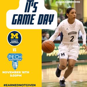 Image post by @UMDearbornWBB on Twitter