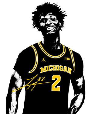 Image post by @umichbball on Twitter