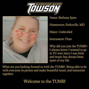 Image post by @towsonband on Instagram