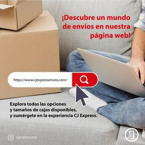 Image post by @cjexpress.paqueteria on Facebook