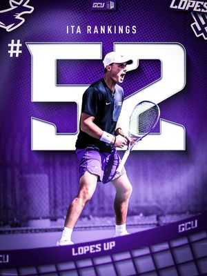 Image post by @gcu_mtennis on Instagram