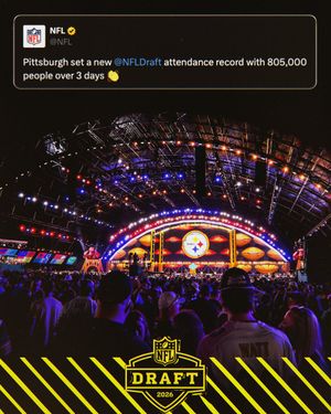 Image post by @steelers on Twitter