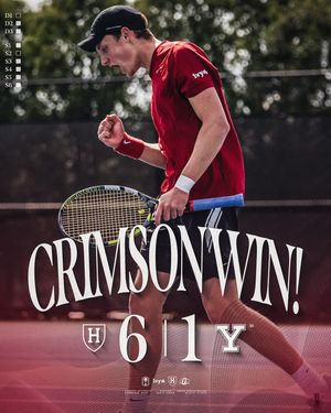 Image post by @harvardmenstennis on Instagram
