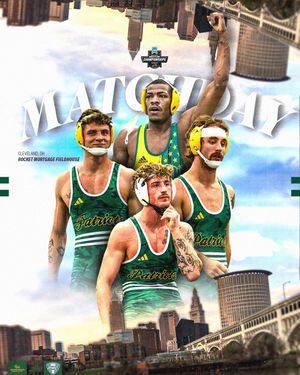 Image post by @gmuwrestling on Instagram