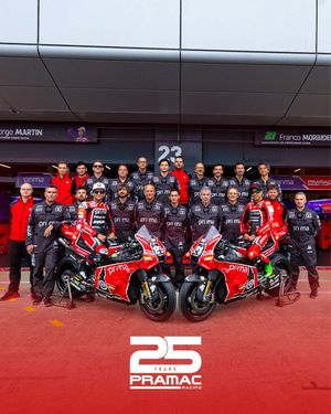Image post by @pramacracing on Instagram