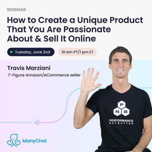 Image post by @manychat on Instagram