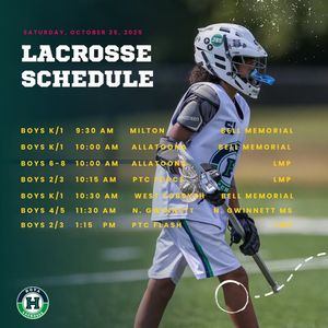 Image post by @Hoya Youth Lacrosse Association on Facebook