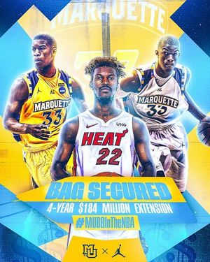 Image post by @marquette.basketball on Instagram