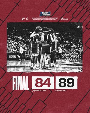 Image post by @santaclarahoops on Instagram