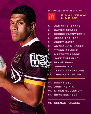 Image post by @brisbanebroncos on Instagram